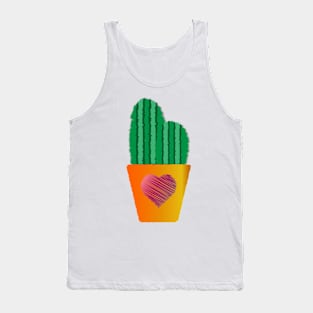 Cactus Love Design Tank Top